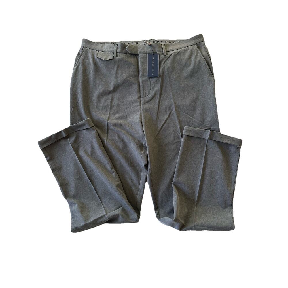 Extracurricular Bodin Golf Pants Mens 38x32 Classic Grey Performance Stretch NEW